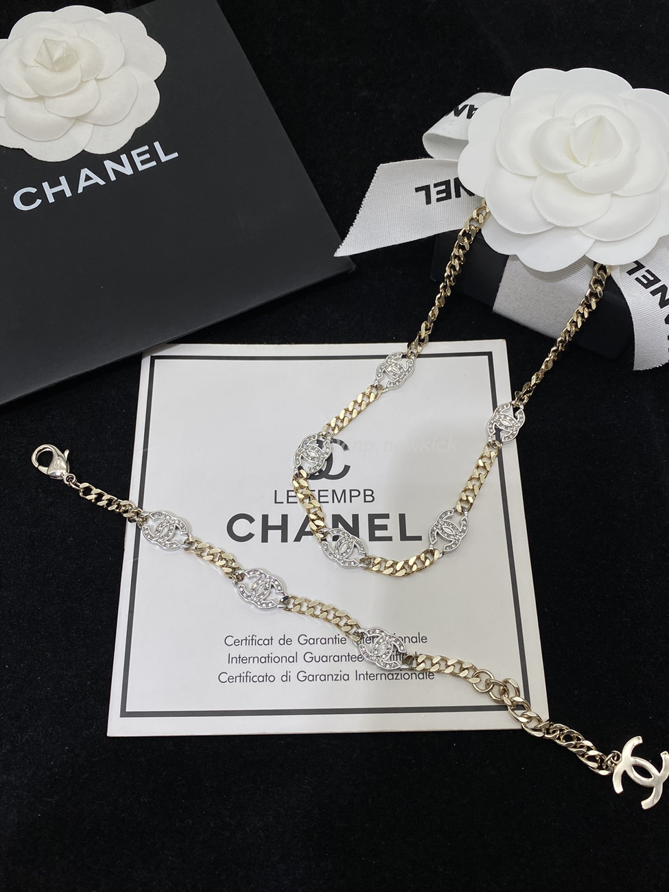Chanel Pre Owned Cc Diamond Pendant Necklace (6) - www.newkick.vip
